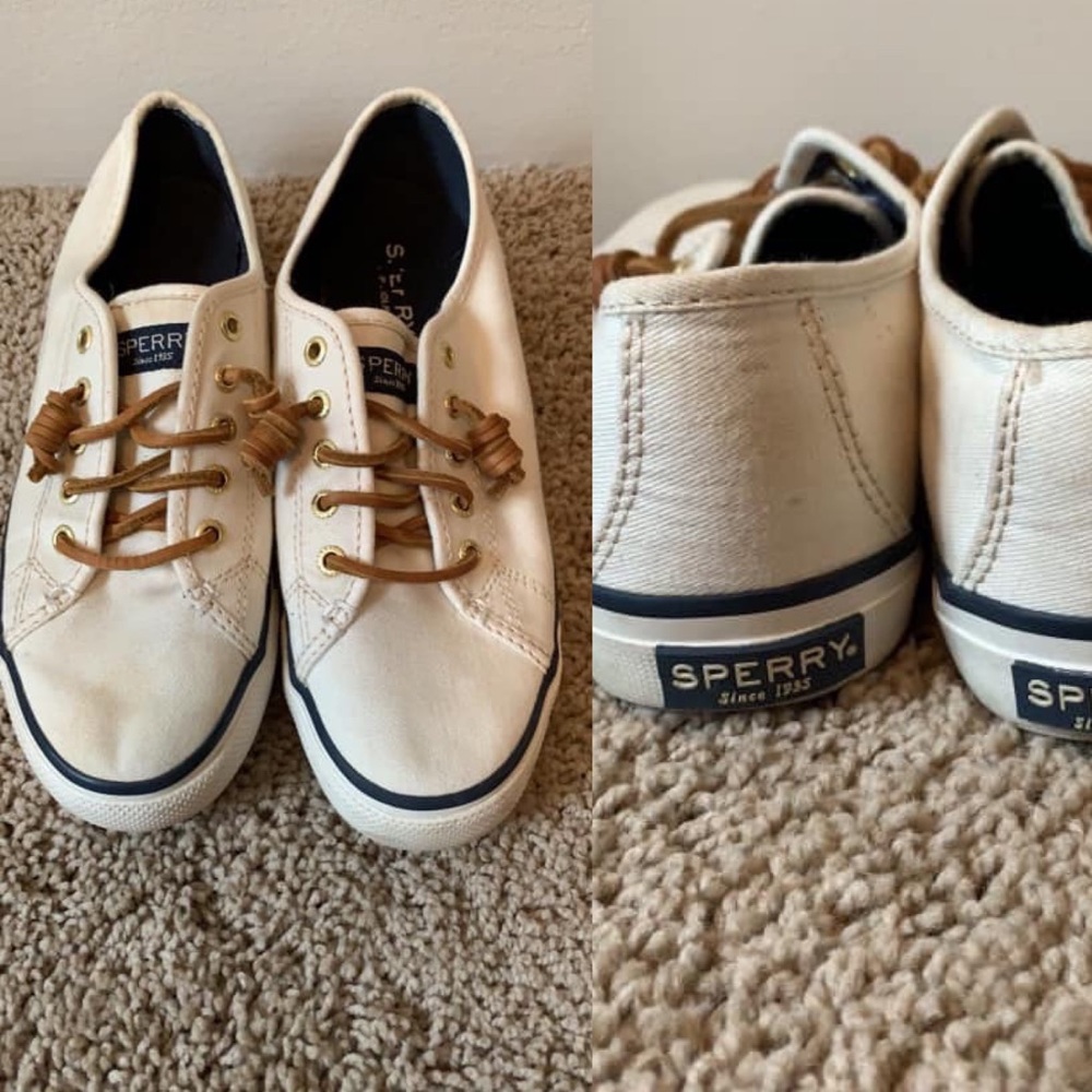 Off-White Sperry Boat Shoes